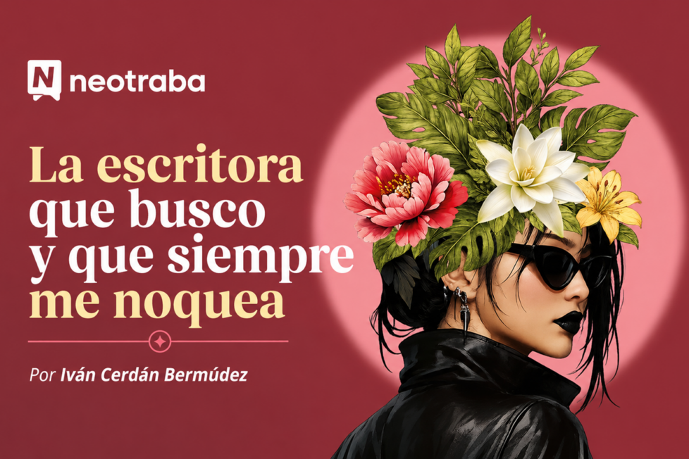 La escritora que busco y que siempre me noquea por Iván Cerdán Bermúdez reseña sobre Qué importa que Dios exista de Isa González Bretón. Imagen generada con IA ChatGPT