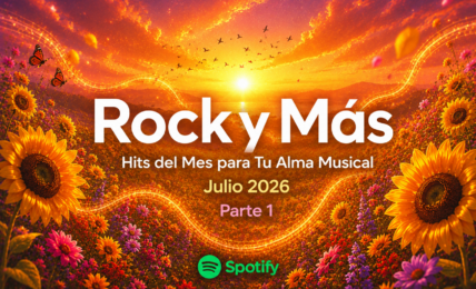 Rock y Más Hits del Mes para Tu Alma Musical. Parte 1. Julio