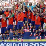 España campeón. Fotografía por cortesía de Javier Claure C.