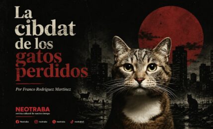 La cibdat de los gatos perdidos por Franco Rodríguez Martínez. Imagen generada con IA ChatGPT