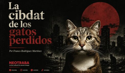 La cibdat de los gatos perdidos por Franco Rodríguez Martínez. Imagen generada con IA ChatGPT