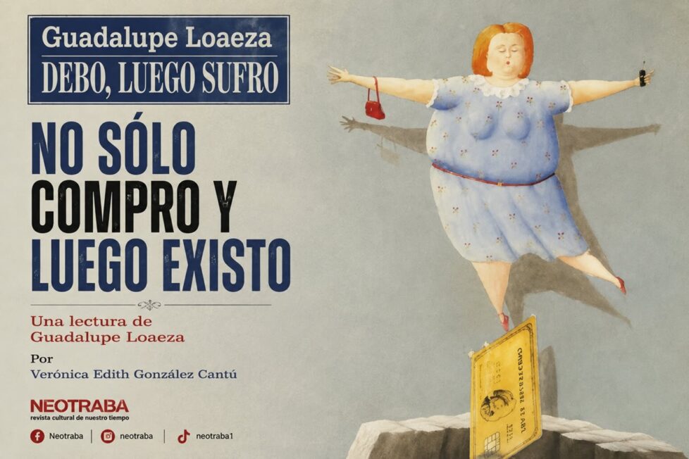 No sólo compro y luego existo. Una lectura de Guadalupe Loaeza por Verónica González. Imagen creada por IA ChatGPT