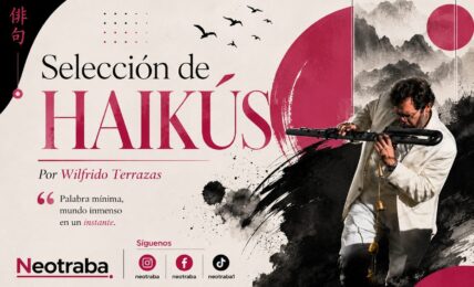 Selección de Haikús de Wilfrido Terrazas. Imagen generada con IA ChatGPT