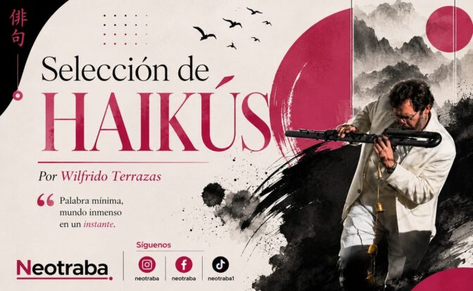 Selección de Haikús de Wilfrido Terrazas. Imagen generada con IA ChatGPT