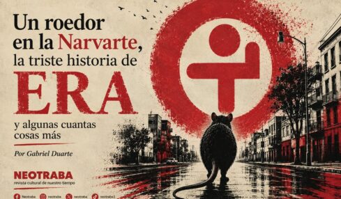 Un roedor en la Narvarte, la triste historia de ERA y algunas cuantas cosas más por Gabriel Duarte. Imagen crada con IA ChatGPT