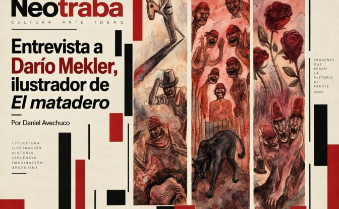 Entrevista a Darío Mekler ilustrador de El matadero por Daniel Avechuco