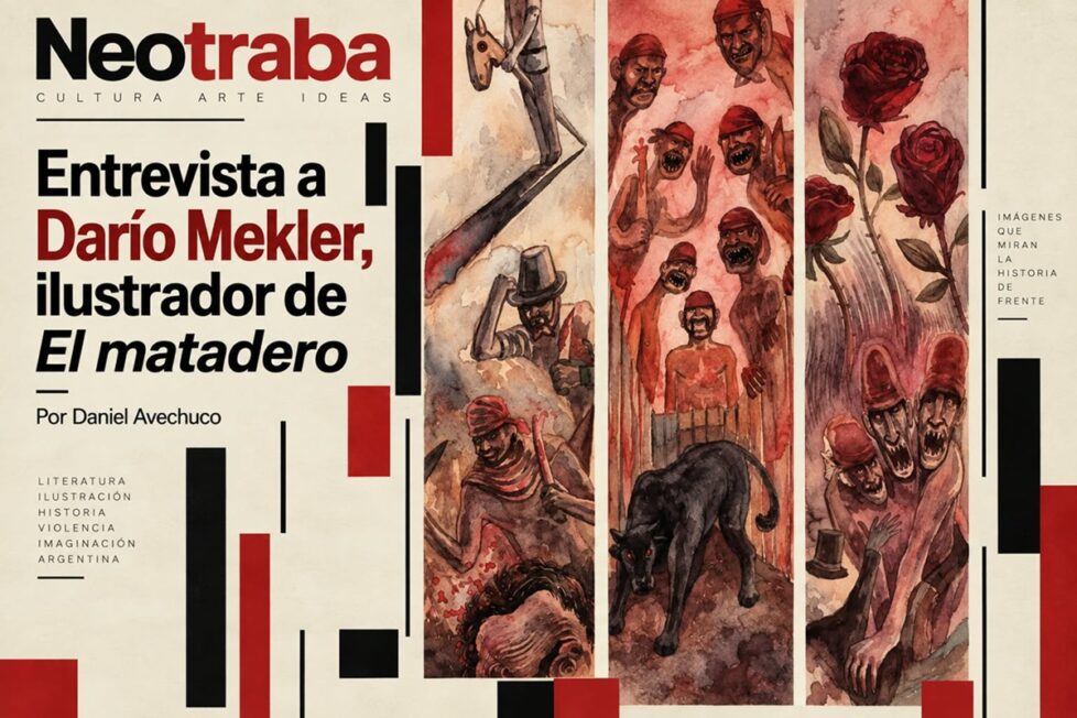 Entrevista a Darío Mekler ilustrador de El matadero por Daniel Avechuco