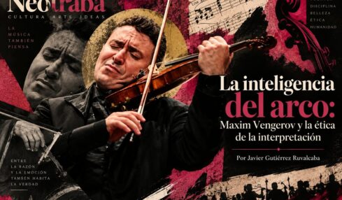 La inteligencia del arco: Maxim Vengerov y la ética de la interpretación por Javier Gutiérrez Ruvalcaba. Imagen creada con IA ChatGPT