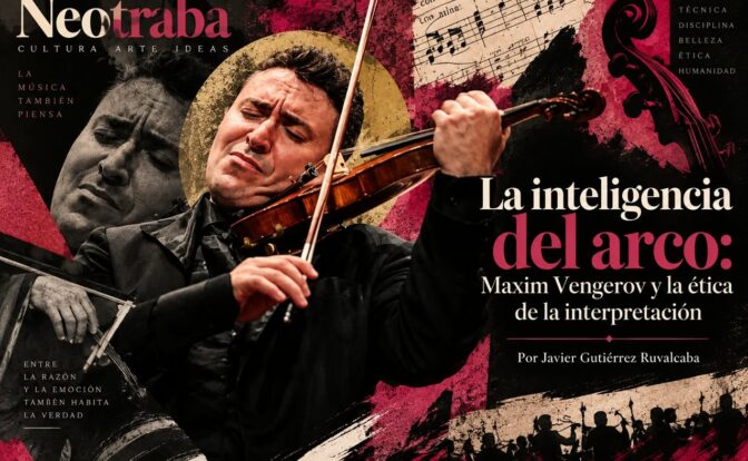 La inteligencia del arco: Maxim Vengerov y la ética de la interpretación por Javier Gutiérrez Ruvalcaba. Imagen creada con IA ChatGPT