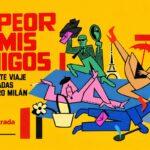 Lo peor de mis amigos por David V. Estrada. Imagen generada con IA ChatGPT