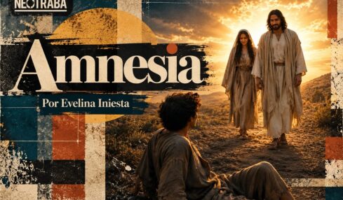 Amnesia de Evelina Iniesta. Imagen generada con IA ChatGPT