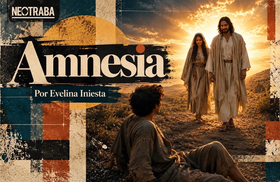 Amnesia de Evelina Iniesta. Imagen generada con IA ChatGPT