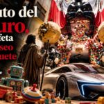 El auto del futuro, Un Profeta y el Museo del Juguete por Gabriel Duarte. Imagen generada con IA ChatGPT