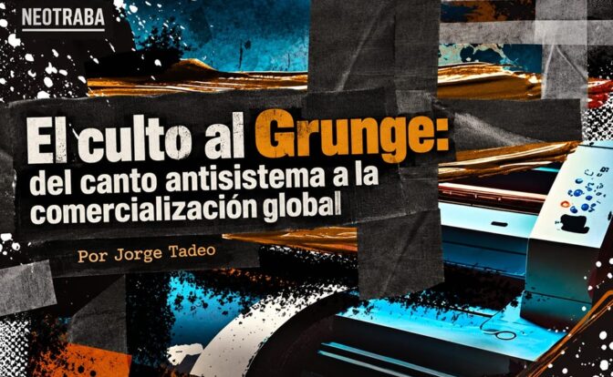 El culto al Grunge del canto antisistema a la comercialización global por Jorge Tadeo. Imagen generada con IA ChatGPT
