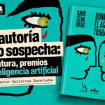 La autoría bajo sospecha literatura, premios e inteligencia artificial por Javier Gutiérrez Ruvalcaba. Imagen generada con IA ChatGPT