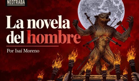 La novela del hombre por Isaí Moreno. Imagen generada con IA ChatGPT