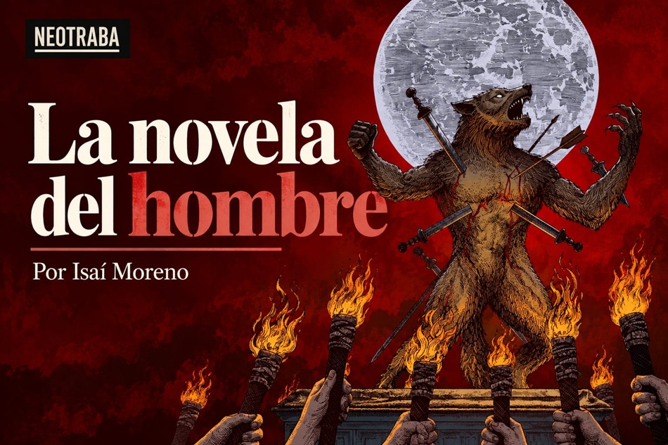La novela del hombre por Isaí Moreno. Imagen generada con IA ChatGPT