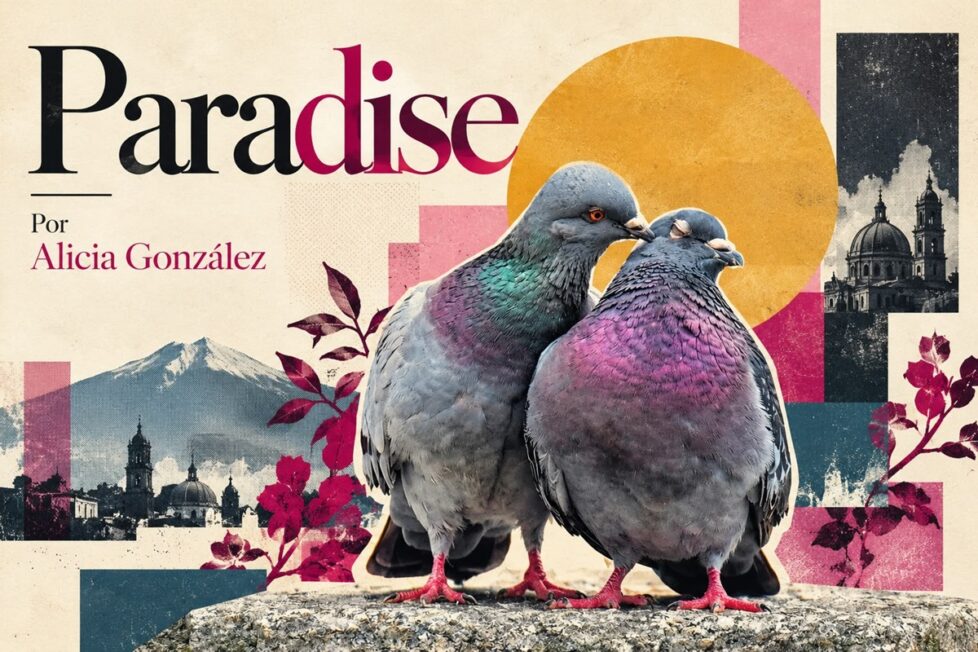 Paradise de Alicia González. Imagen generada con IAChatGPT