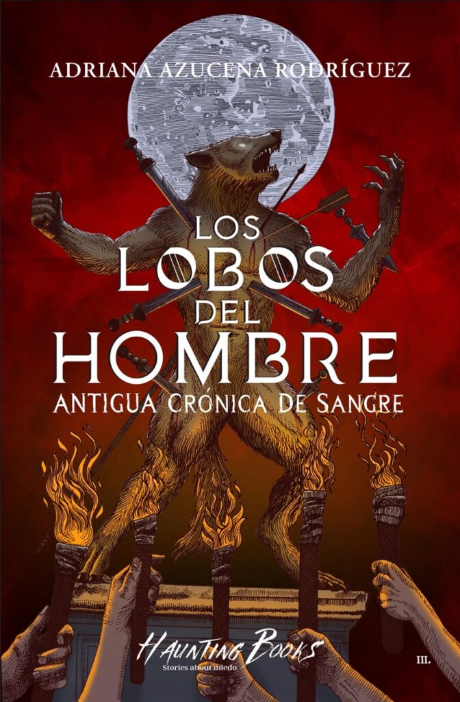 Portada de Los lobos del hombre de Adriana Azucena Rodríguez publicada por Lapicero Rojo