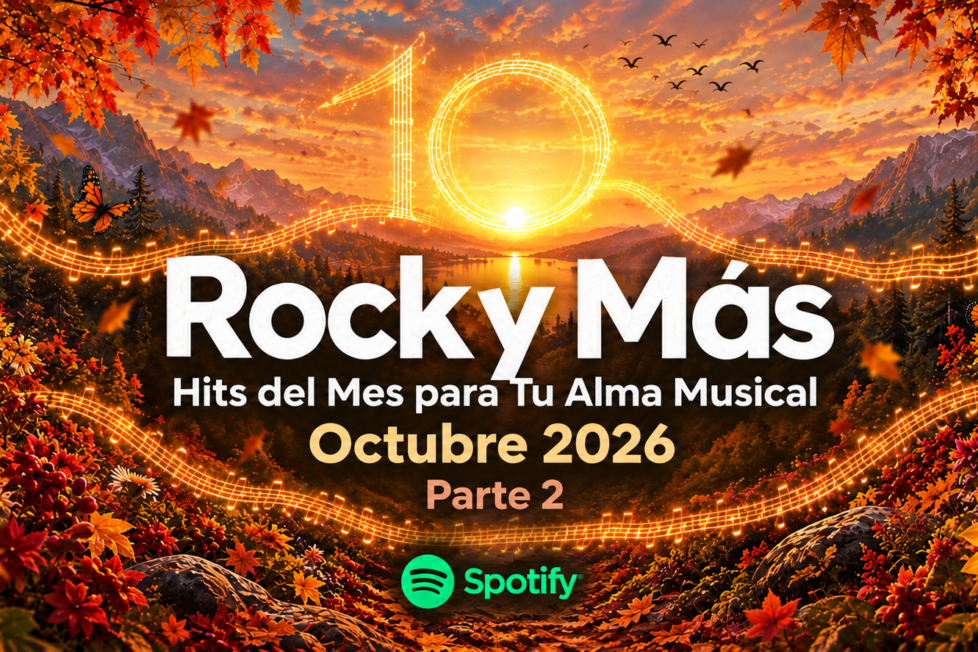 Rock y Más Hits del Mes para Tu Alma Musical. Parte 2. Octubre