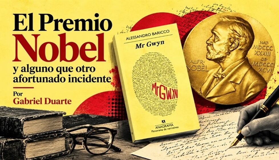 El Premio Nobel y alguno que otro afortunado incidente por Gabriel Duarte. Imagen generada con IA ChatGPT